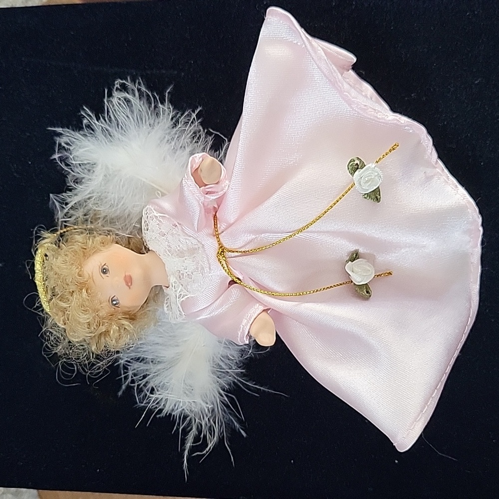 Collectible Porcelain Doll, Angel
